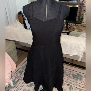 Chic Strapless Black Dress